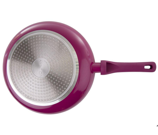 AMBITION Patelnia Vision 24cm Fuksja (34176) - 1439414 - zdjęcie 4